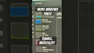 Очередные сбои Windows! Спасибо, Microsoft! #microsoft #windows11 #pc #linux #macos #tech