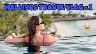 Maldives Trip Vlog- 1 😍 SwatiMonga | RajatBornstar #travelvlog #vlog #maldives