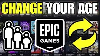 Как изменить возраст в аккаунте Epic Games