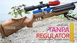 PCP JAVA EVO KLASIK FULL CNC SPEK DAN TES KECEPATAN MANTAP DIATAS 1100FPS !!