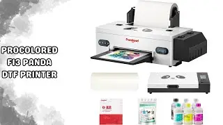 Multi-Color Printing Accuracy | Procolored F13 Panda DTF Printer | Key Features