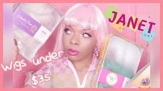 &bull; 3 colorful wigs under $35 [ Janet Collection ]