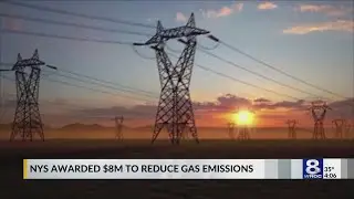 $8M in funds awarded to NYS to reduce gas emissions