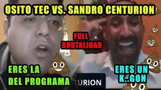 OSITO TEC SE PELEA CON SANDRO CENTURION POR RECORDARLE SUS DATOS DE ALIANZA LIMA - FULL BRUTALIDAD