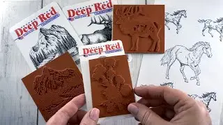 Deep Red Stamps - About Cling Stamps - What are Rubber Cling Stamps