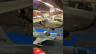Pilatus Pc-6 Porter - Airplane Museum Switzerland shorts#