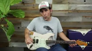 Eric Clapton - Pretending - Guitar Solo - Verse and Chorus Licks - Guitar Lesson