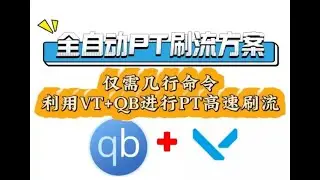 0基础PT入门、刷流教程!什么是PT?为什么刷流?动动小手日刷3TB,0基础小白也能快速上手的PT刷流教程!｜PT刷流｜qBit刷流｜PT教程｜Vertex