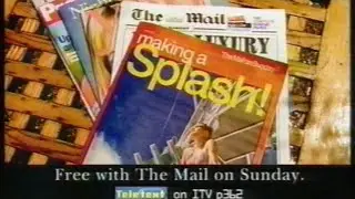 The Mail on Sunday advert with Splash magazine promotion - Broadcast 15th August 1998 HTV (UK)