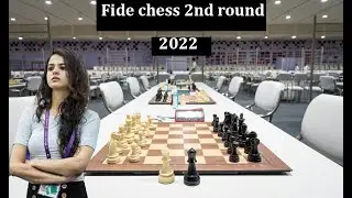 Tania Sachdev 2nd round fide olympiad full match recap.#chess