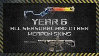 R6 Leaks | All *LEAKED* Seasonal and Other Weapon Skins of Year 6 (Y6S1) - Rainbow Six Siege