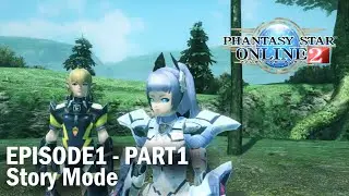 PSO2 Story Mode &ndash; EP1 A Mysterious Voice &ndash; EP1 Launching an Investigation of the Draconians