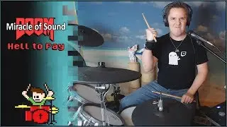 Miracle Of Sound - DOOM SONG Hell to Pay On Drums! -- The8BitDrummer