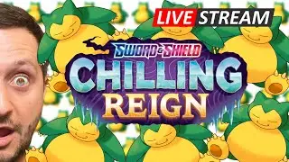 LIVE! - OTWIERAMY CHILLING REIGN - ZŁOTY SNORLAX PRZYBYWAJ - KARTY POKEMON