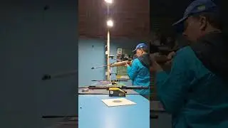 Prova carabina 10m mira aberta