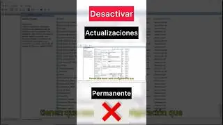 Desactivar Actualizaciones AUTOMATICAS Windows. para SIEMPRE ✅