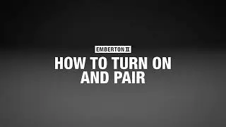 How To Turn On And Pair Your Marshall Emberton II Portable Speaker