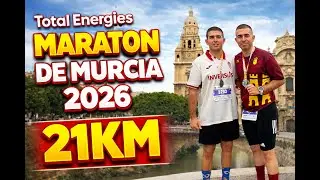 🏃🏽&zwj;♀️MARAT&Oacute;N MURCIA 2026- Una entrada a meta especial🏃🏽&zwj;♂️ #mediamaraton #murcia #21km