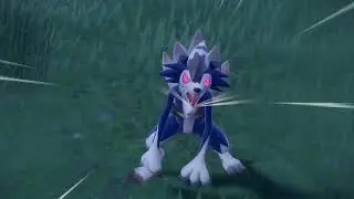 Shiny on Screen:  Lycanroc (Midnight)
