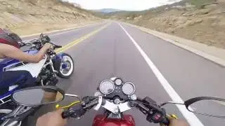 Kawasaki Victor S150 Yamaha RZ250 Full Candela HD 1/4 Milla C&uacute;cuta (GO PRO HERO 4 1080P) 15/08/2016
