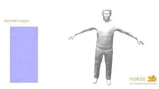 Character Demo in Horde3D - Charlie