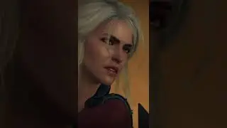 Ciri's badass cutscene. #shorts #thewitcher3wildhunt #witcher3 #witchernetflix