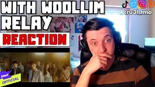 ACTUAL GOOD SONG ([MV] With Woollim _ Relay(이어달리기) (Sung by 인피니트&러블리즈&골든차일드&로켓펀치&울림루키) | REACTION)