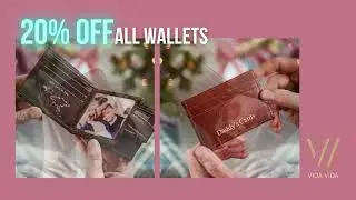 Vida Vida Leather Wallets - The Perfect Gift For Christmas All With 20% Discount This Week