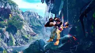 Ballbusting in game ストリートファイターV さくらvsリュウ