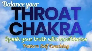 Find Your Voice Again: Healing Fear of Expression | Throat Chakra | Single Tap Point Meditative EFT