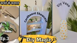 ✨ DIY Magic EP.3 |&ldquo;Kachre se Kamaal! 😍 DIY Trendy Showcase & Bottle Vase | Ghar Sajao Bina Kharch Ke