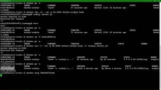 Docker image running nodejs service - 2