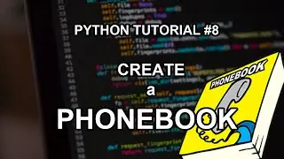 DICTIONARY - Python Tutorial #9 - Create a Phonebook! - Create Simsimi!