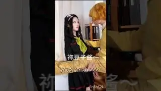 DEMON SLAYER HAS NO ROOTS 🤣✨ #cosplay #demonslayer #kimetsunoyaiba #funny #ytshorts