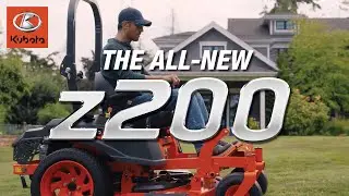 Совершенно новая серия Kubota Z200: ваш путь к превосходному уходу за газоном | Косите с уверенно...
