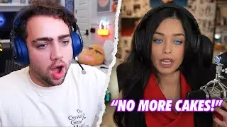 Valkyrae Confront Mizkif about the CAKE DRAMA