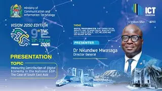 KEYNOTE SPEECH: Dr. Nkundwe Moses Mwasaga delivers keynote speech at TAIC2026