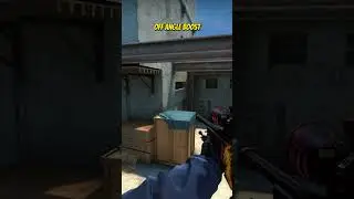 OFF ANGLE BOOST ON VERTIGO #shorts #csgo