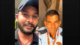 Studied along with his job in atm security guard and finally crack government exam #dedication