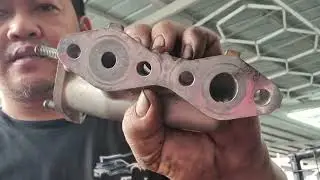 ISUZU CROSSWIND CLEAN EGR VALVE AND TURBO CHARGER #isuzucrosswind  #egrvalve #turbo