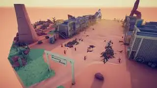 INDIAN WOMEN ARCHER VS HUNDREDS WILD RAPTORS ATTACK CITY | Totally Accurate Battle Simulator