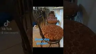 bar stool makeover