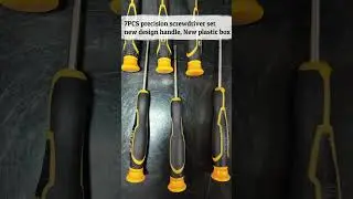 7PCS SCREWDRIVER SET INGCO HKSD0718 #handtool #diy  #megatoolmal #tools #screwdriver #ingco