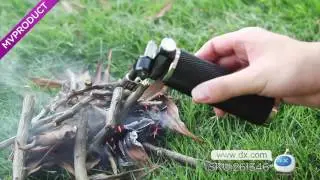 DX:HONEST High Quality Multi Purpose 1300'C Windproof Straight Lighter