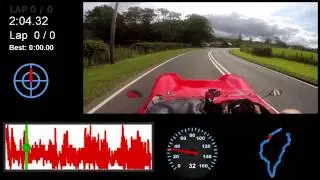 GoPro 3 mount on a Sylva J15 track car