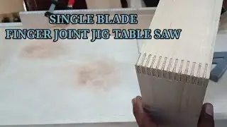 JIG FINGER JOINT BOX | TABLE SAW JIG