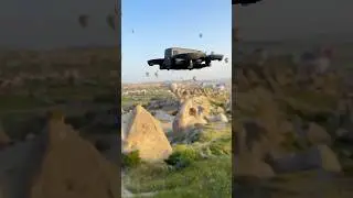 Fly like a free bird over caves and cliffs | DJI Avata 2 FPV Drone with Hot Air Balloons