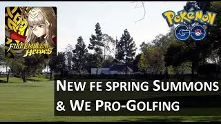VLOG 13 - FE HEROES SPRING FESTIVAL SUMMONING - WE PRO GOLFING