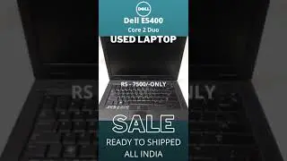 Dell Latitude E5400 Core 2 Duo || Laptop Wholesale Market || Low Price Laptop || YouTube #Short
