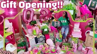 I finally became an AKA  | Gift opening | Initiation Gift Haul *Spoiled ALERT*
